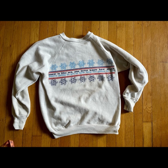 80s Vintage Ugly Holiday Sweater - Picture 7 of 7